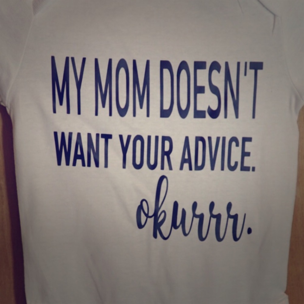 Handmade Baby onesies and toddler tops